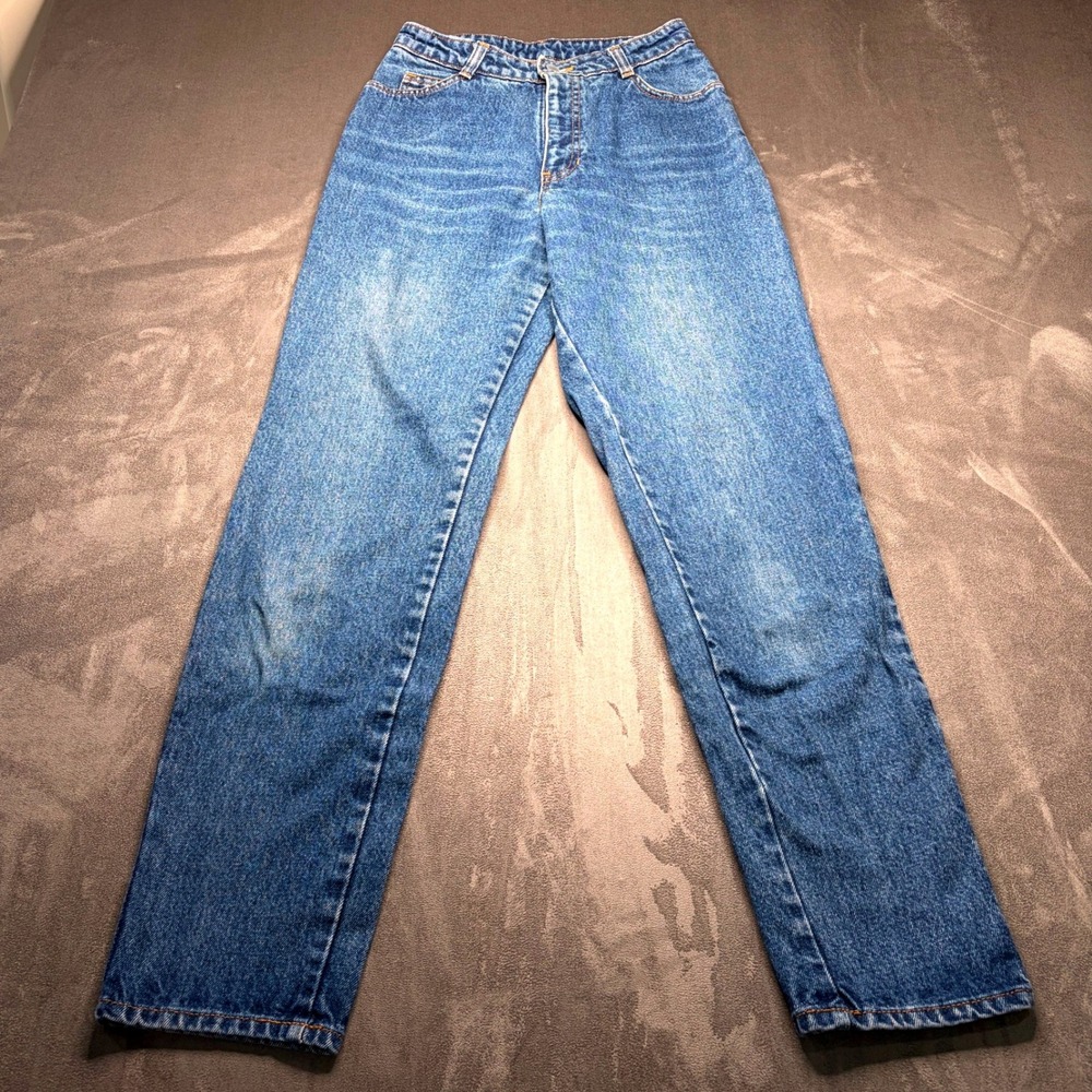 Vintage Gap Mom Jeans Womens 9/10 Blue High Rise Straight Easy Fit Retro 90s USA